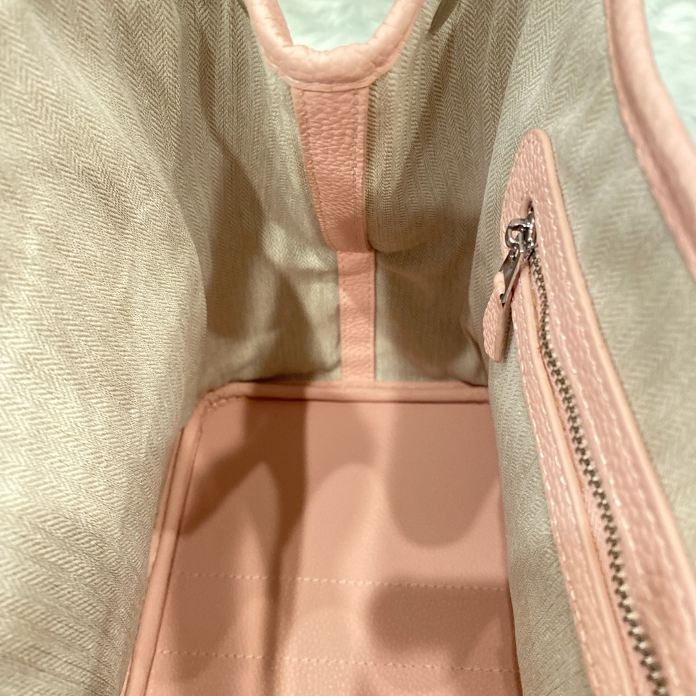 Pink 36CM Togo leather Top handle Graden Party genius leather Satchel bag - Picture 11 of 15